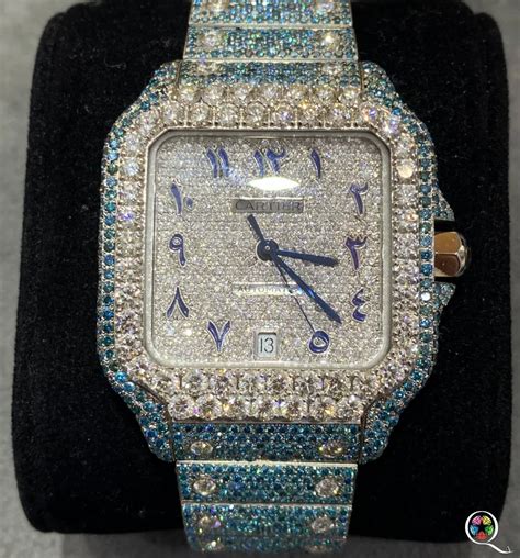 bust down cartier watch cheap